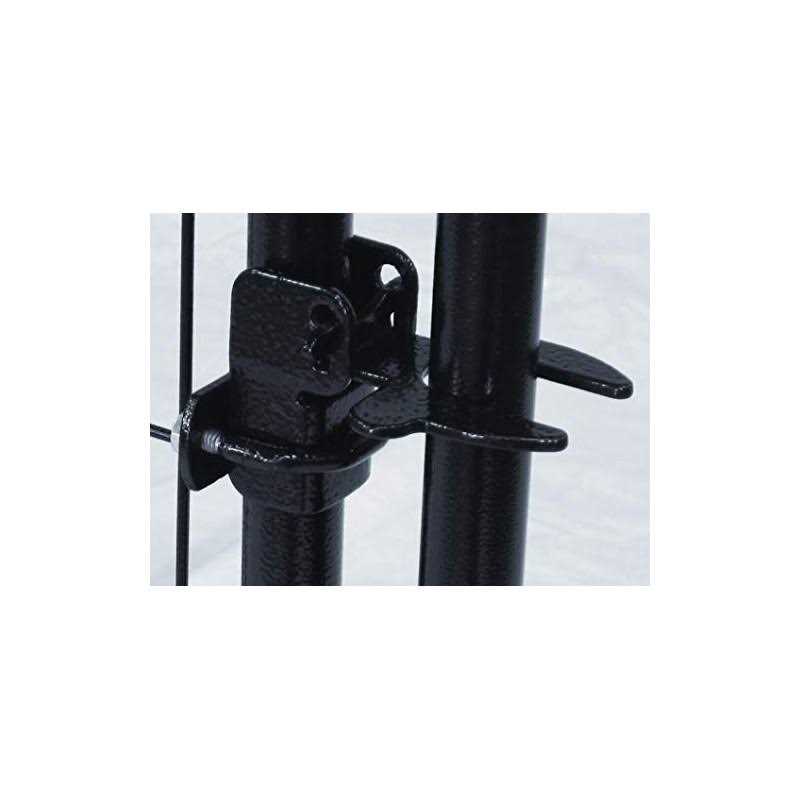 Black Wire Kennel Gate Latch N639851