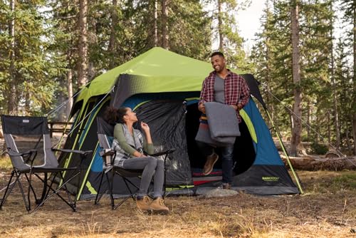 Coleman Camping Tent with Instant Setup, 4/6/8/10 Person Weatherproof Tent with Double-Thick Fabric and Carry Bag A85567