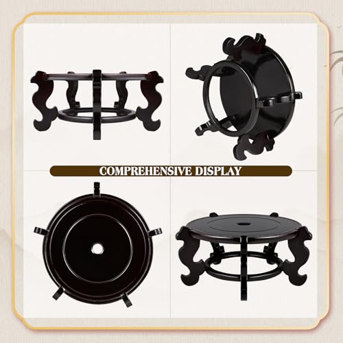 8 Inch Wooden Plant Stand C128576