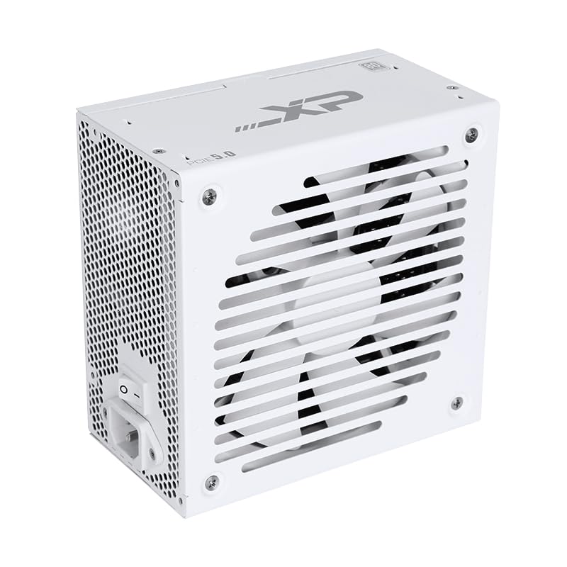 850w White ATX 3.0 PCIE 5.0 80Plus Platinum Full Modular Power Supply P120
