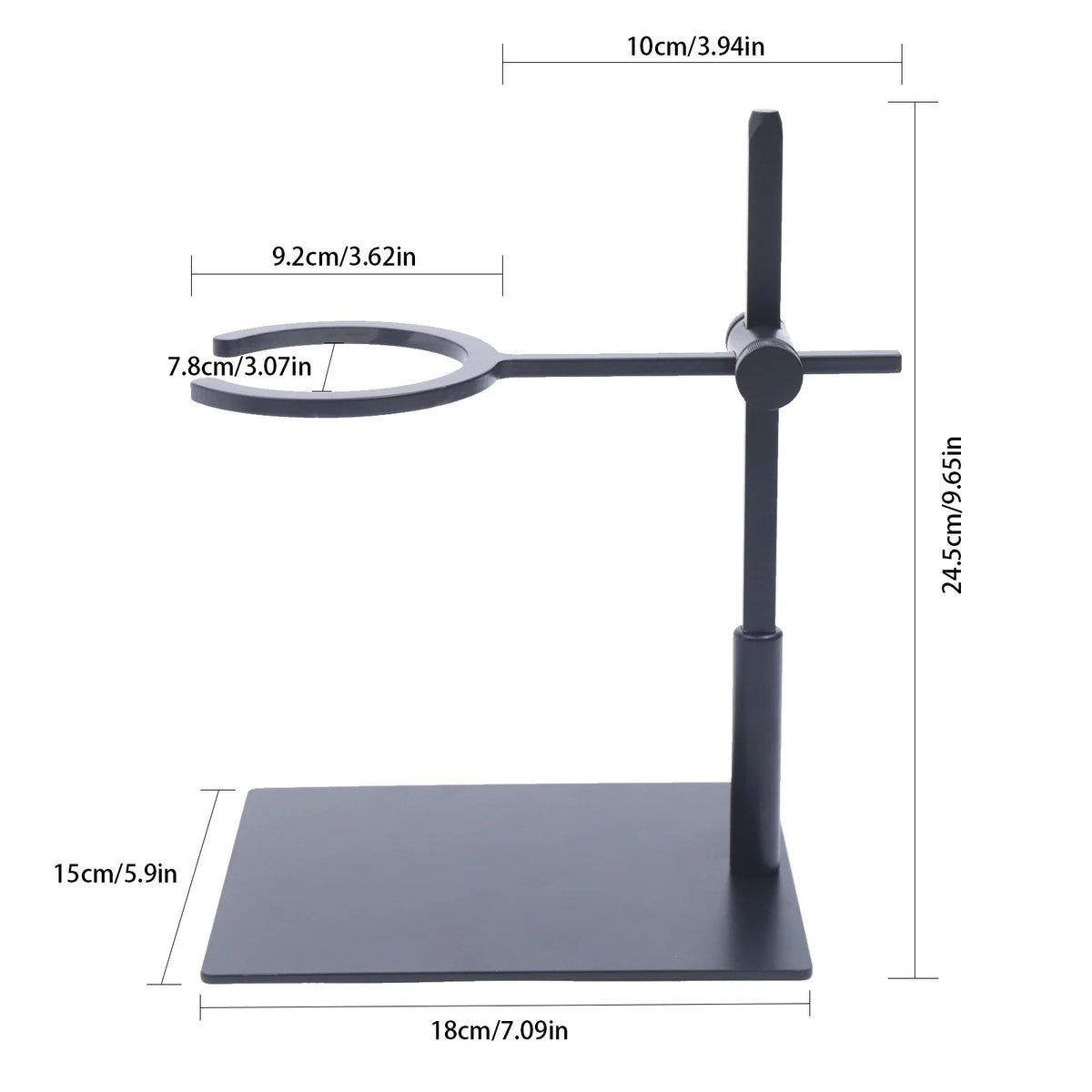 Black Adjustable Pour Over Coffee Stand G465