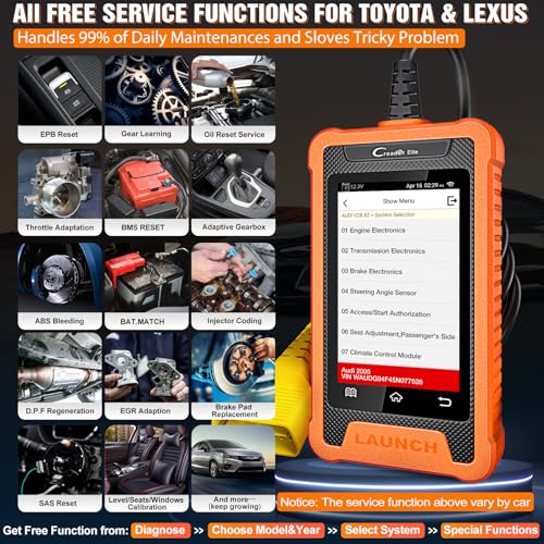 Bi-Directional OBD2 Scanner for Toyota Lexus U982487