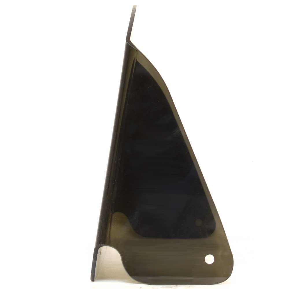 25 1/4 Inch Smoke Plexiglass Boat Windshield F211