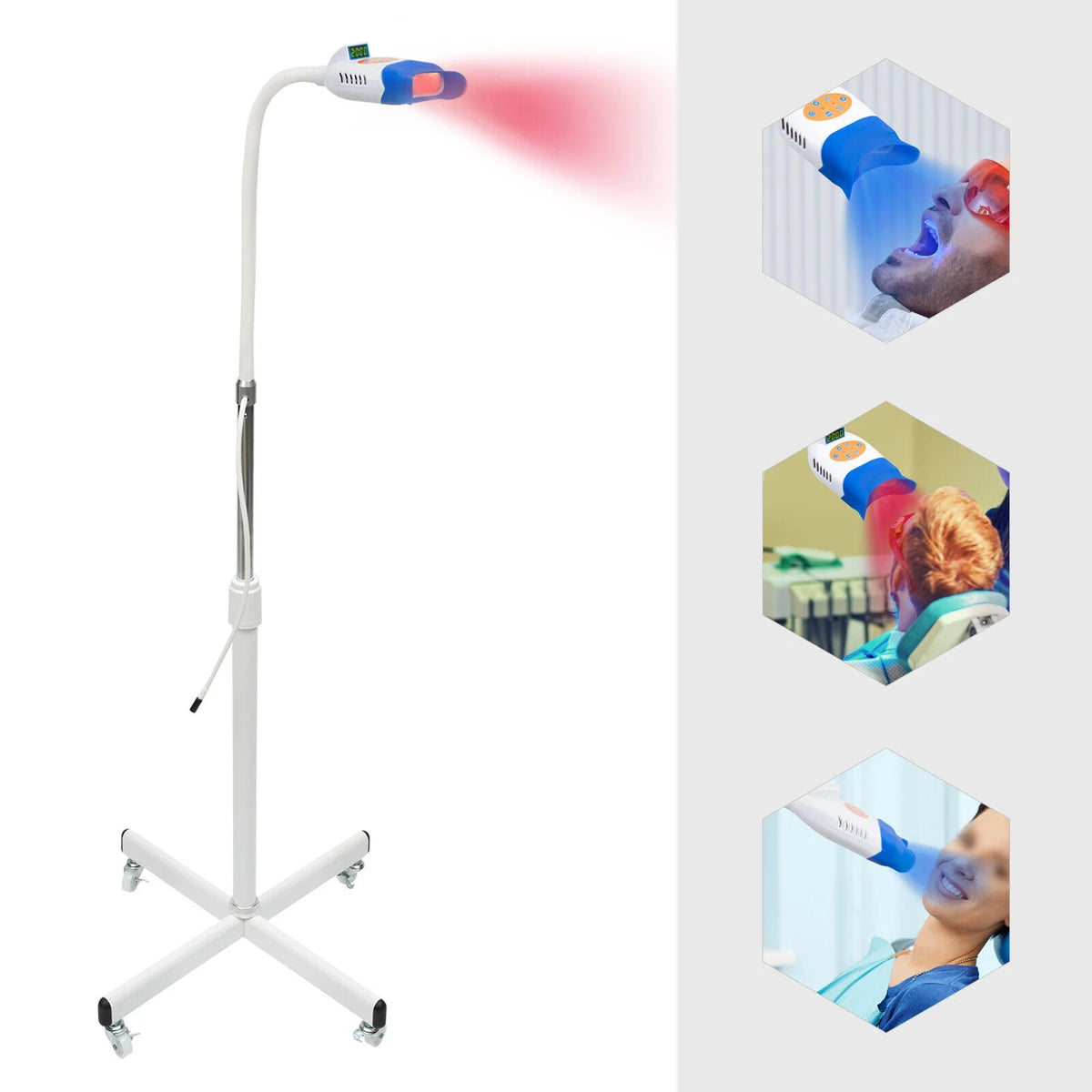 36W LED Teeth Whitening Machine with 10 Tubes X49220