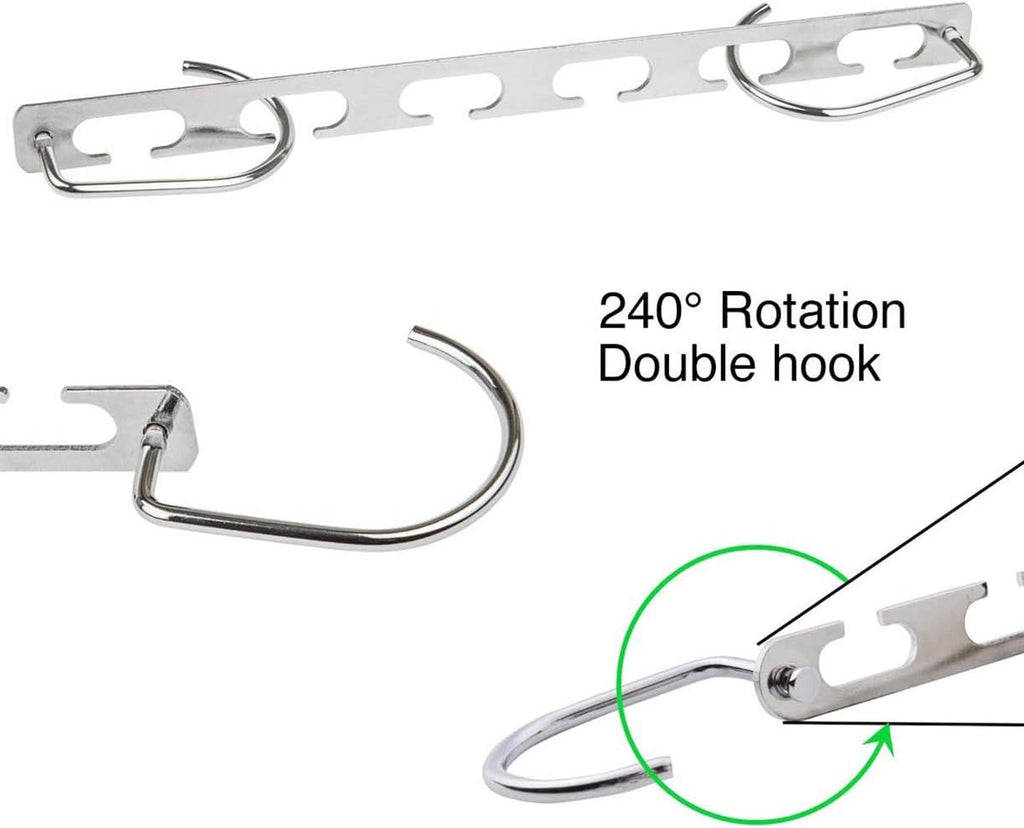 6Pc Metal Cascading Hangers T39166