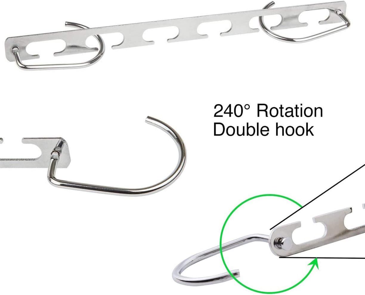 6Pc Metal Cascading Hangers T39166