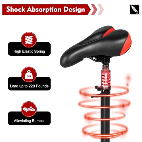 Adjustable Electric Scooter Seat 10.23 * 6.29inch Aluminum Rod U7433