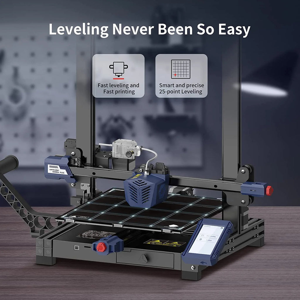 3D Printer with Auto Leveling, Large Build Volume 13.8x11.8x11.8inch D639