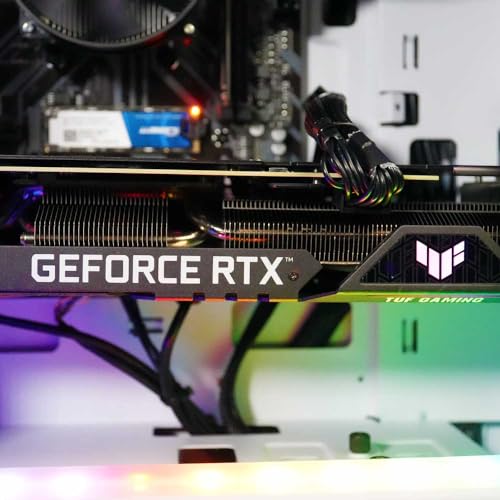 White Gaming PC Desktop Computer C176