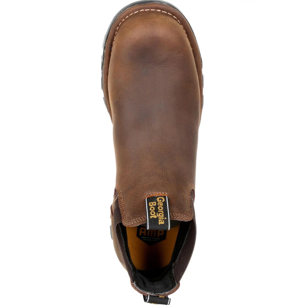 Steel Toe Waterproof Chelsea Work Boot Size 12(W) O984000