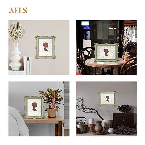 8x10 Inch Vintage Picture Frame with Glass Front G414