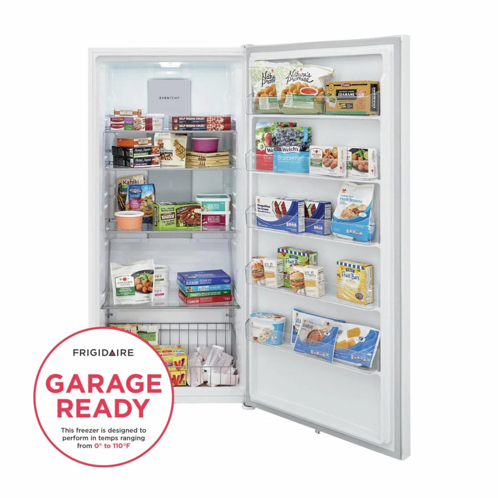 Gray Upright Freezer X9693