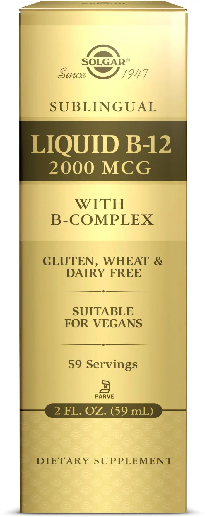 Sublingual Liquid B-12 2000 mcg with B-Complex Pack of 3 P210328