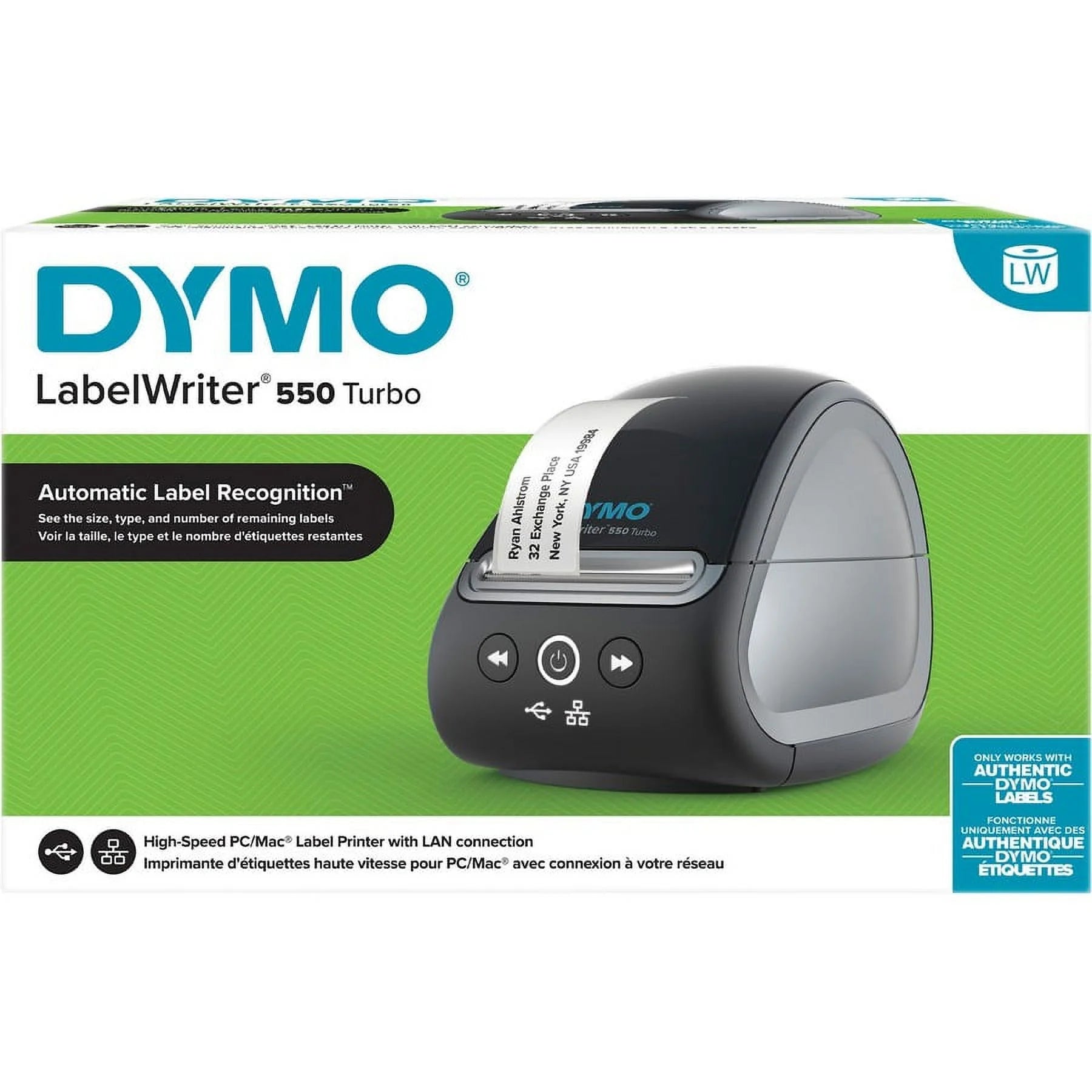Direct Thermal Label Printer - Black - 300 Dpi R593041