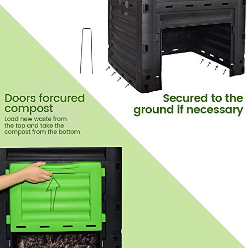 80 Gallon BPA Free Compost Bin Q887