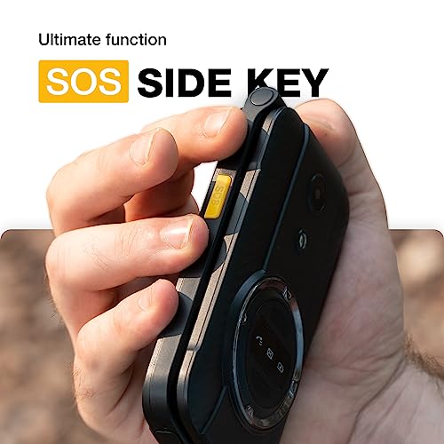 Rugged Basic Flip Phone, 4G Feature Cell Phone, Waterproof, Drop-Proof, Dual SIM Q422224