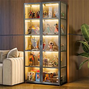 5-Tier Curio Display Cabinet with Acrylic Door Q3168