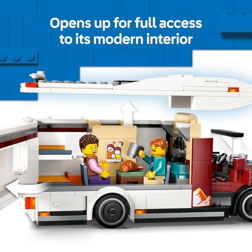 LEGO City Holiday Adventure Camper Van Building Toy Set I10985