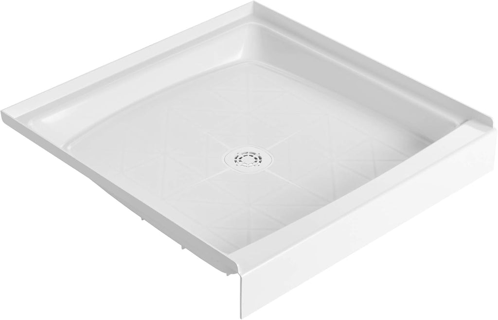 34" x 34" Square Shower Base with Center Drain E26839