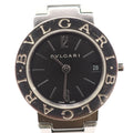 Pre-Owned Black Dial Silver Ladies Watch R65712