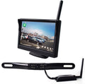 5 TFT LCD Monitor License Plate Backup Camera with 8 LED Night Vision R752