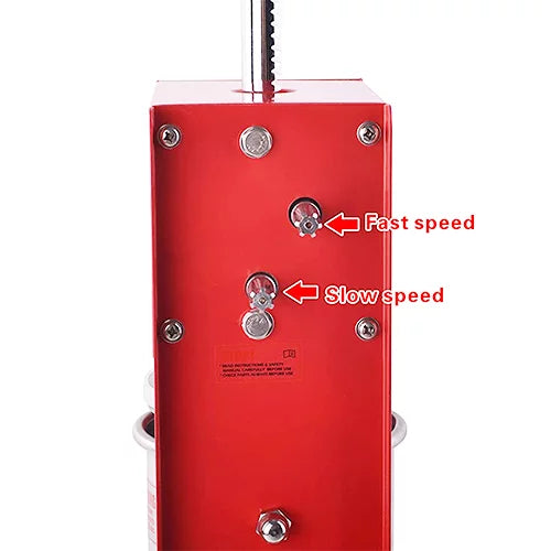 7 Lb/3 L 2 Speed Stainless Steel Vertical Sausage Stuffer E191524