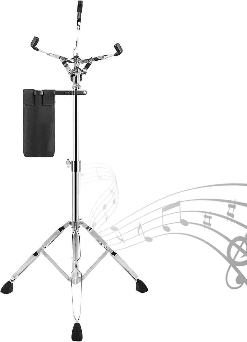 Adjustable Snare Drum Stand for 10-14 Inch Drum Pad, Height 26"-41" R308