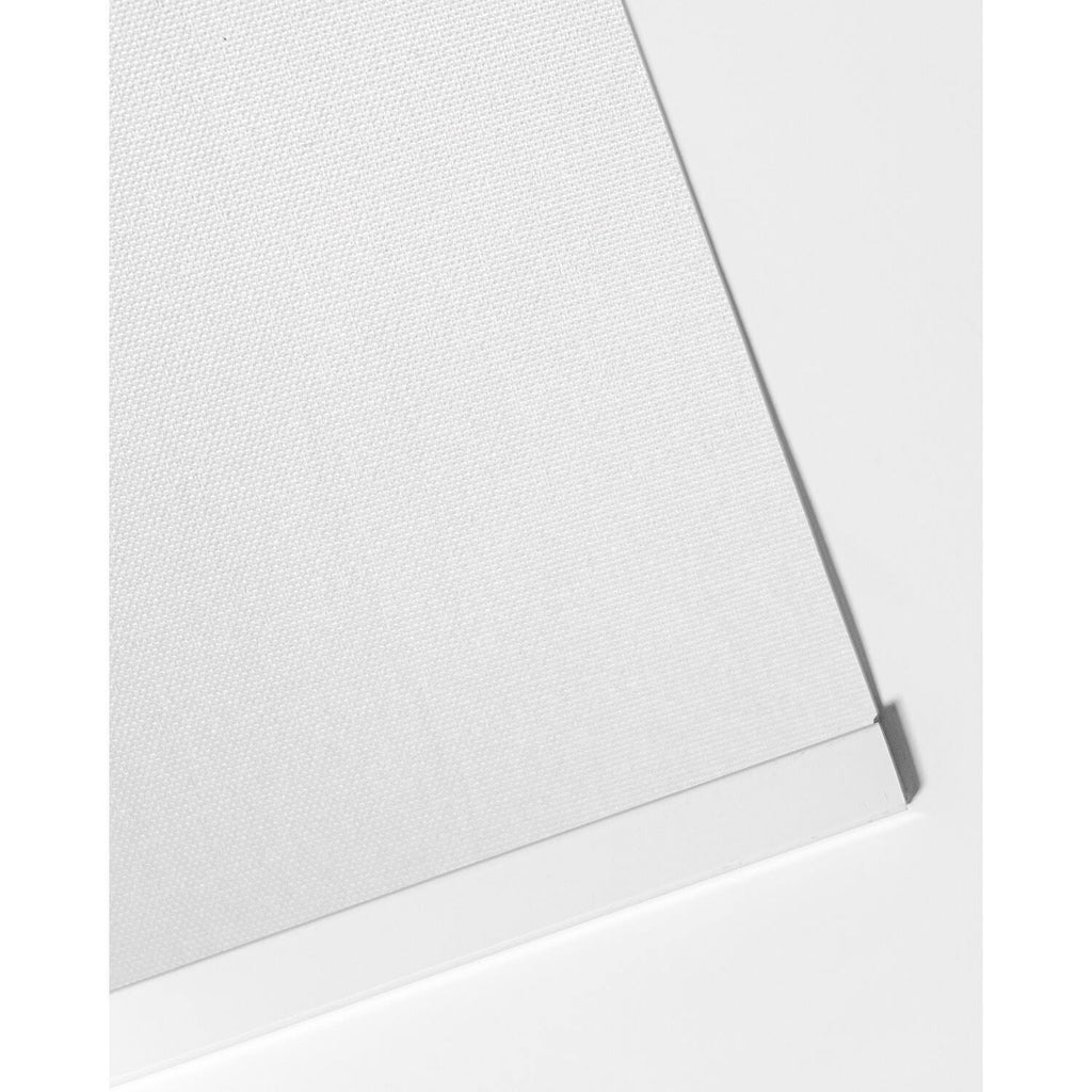 Blackout Adjustable Sliding Panel Track Blind, Up to 86 inchw x 96 inchh, Ivory X163