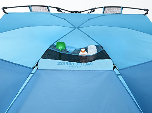 SPF 50+ Pop Up Beach Tent for 4+ People W882762