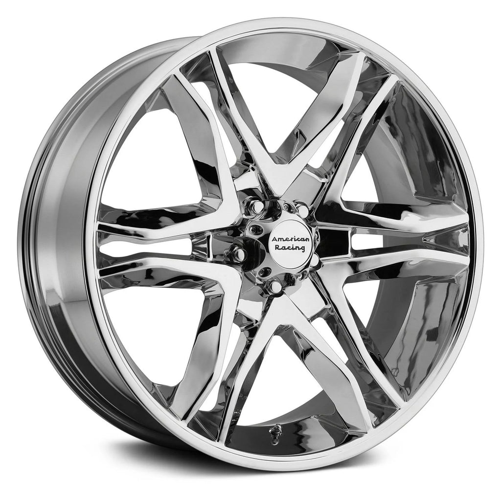Chrome 17x8 6x139.70 Wheel C8354
