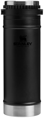 16 oz Insulated Stainless Steel Travel Mug with French Press A715