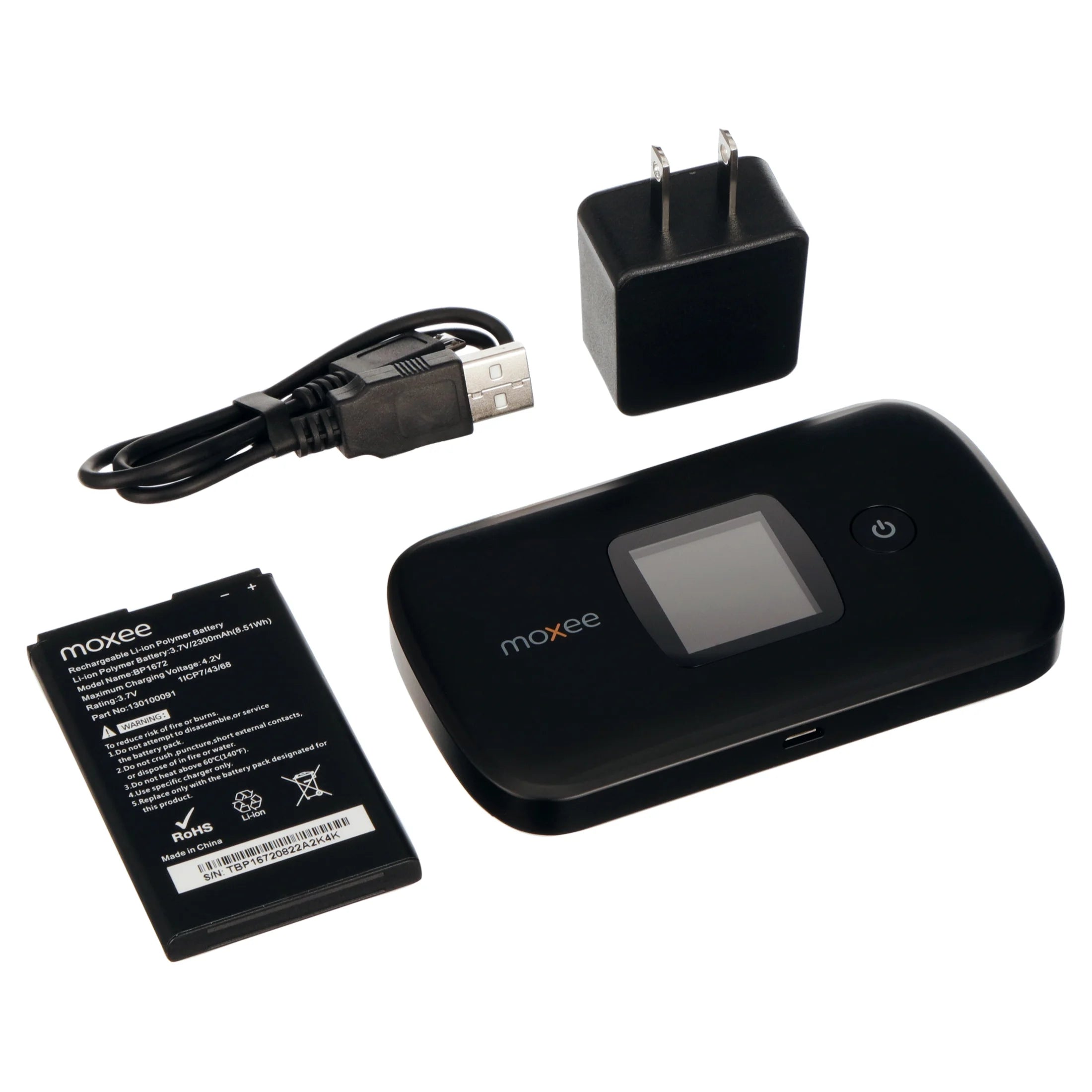 Black Prepaid Mobile Hotspot P64891