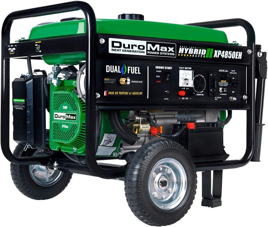 Dual Fuel Portable Generator 4400 Watt Electric Start M45606