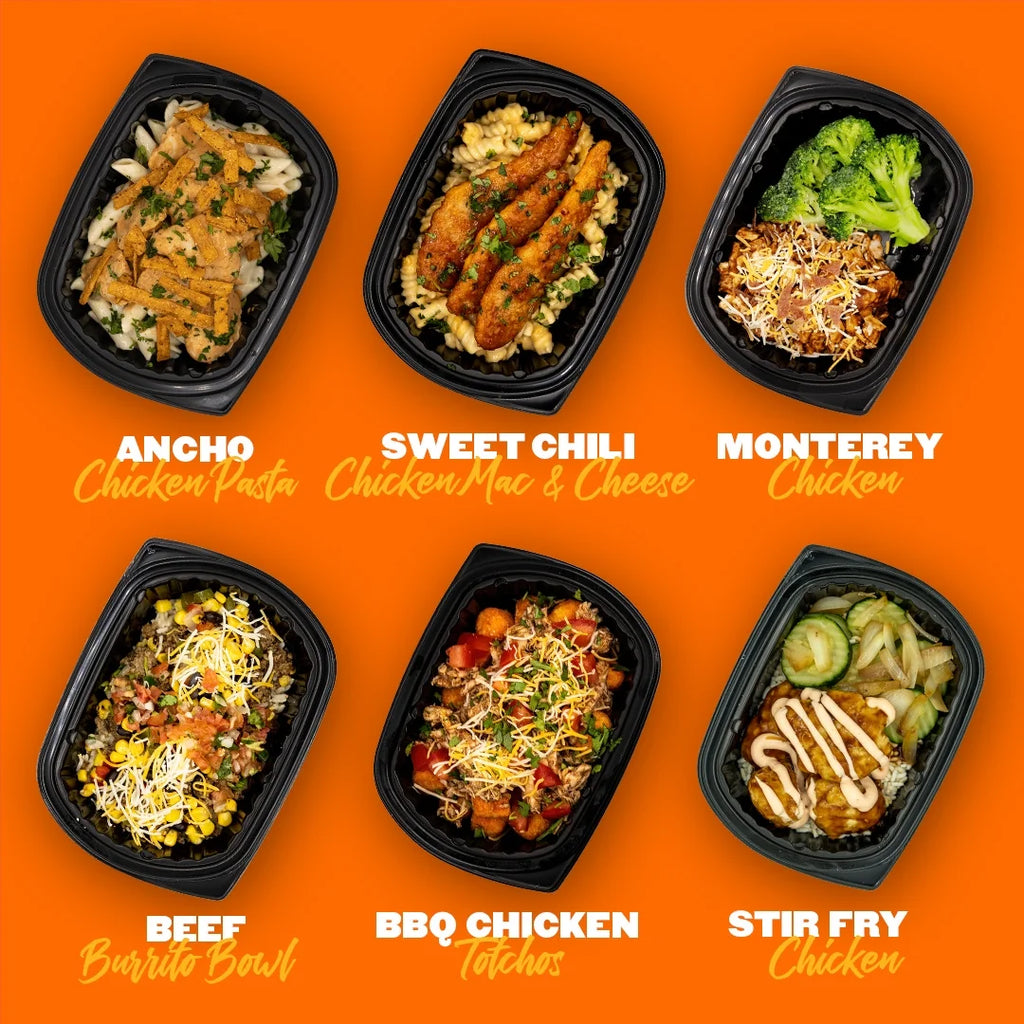 6 Frozen High Protein Meals V74779