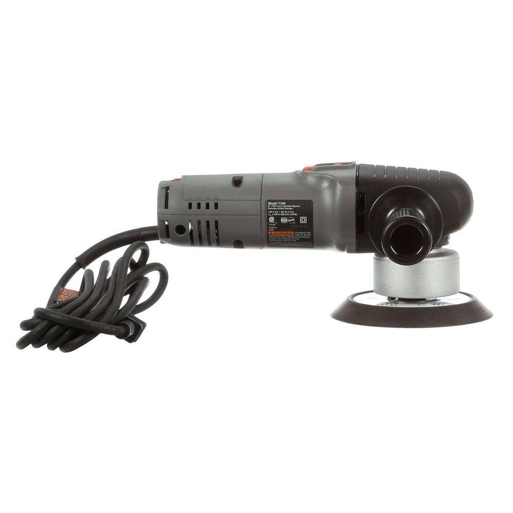 Variable Speed Random Orbit Sander with Polishing Pad T522