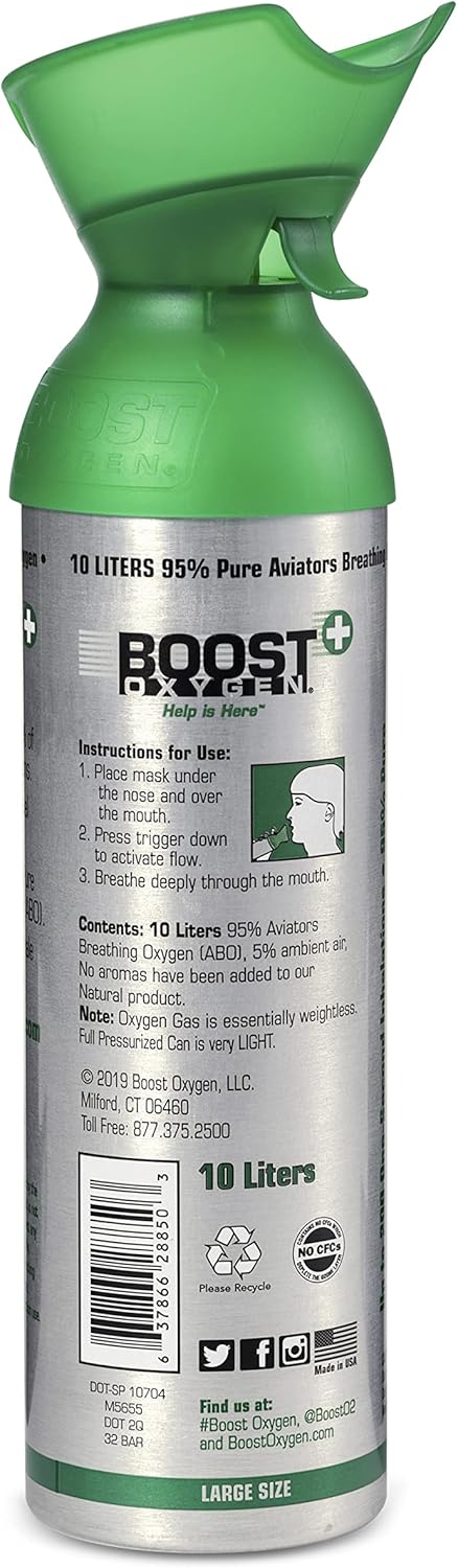 Natural Oxygen Canister Bottle Z7686