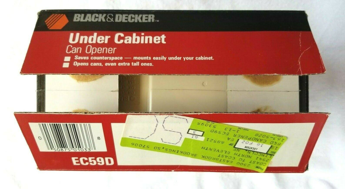 Under Cabinet Electric Can Opener T6116