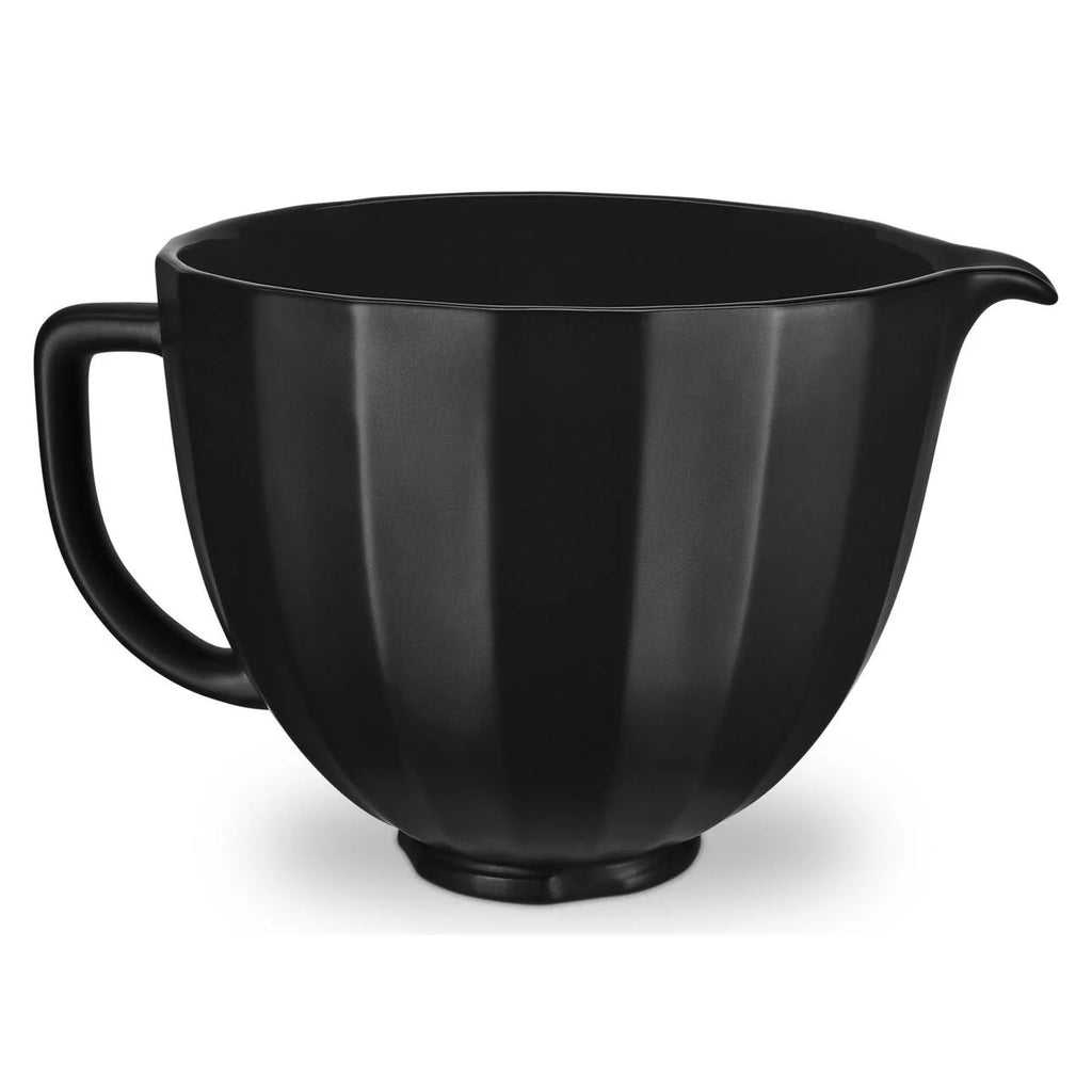 5 Quart Black Ceramic Bowl W93884