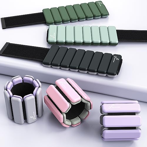 1 Pair Adjustable Silicone Wrist Bangles Z1753
