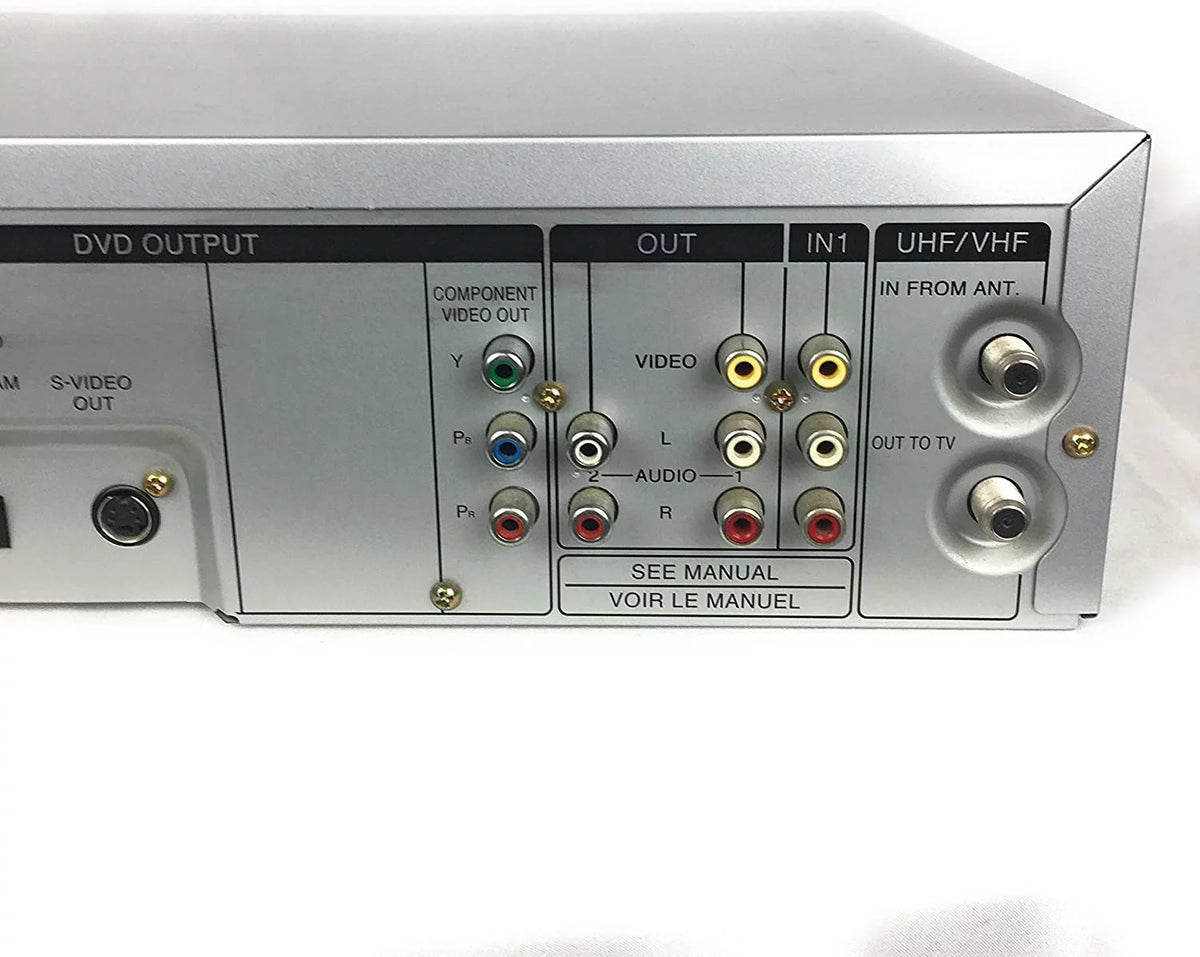 Double Feature DVD/VCR Combination Deck F632