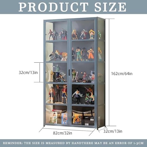 5-Tier Curio Display Cabinet with Acrylic Door Q3168