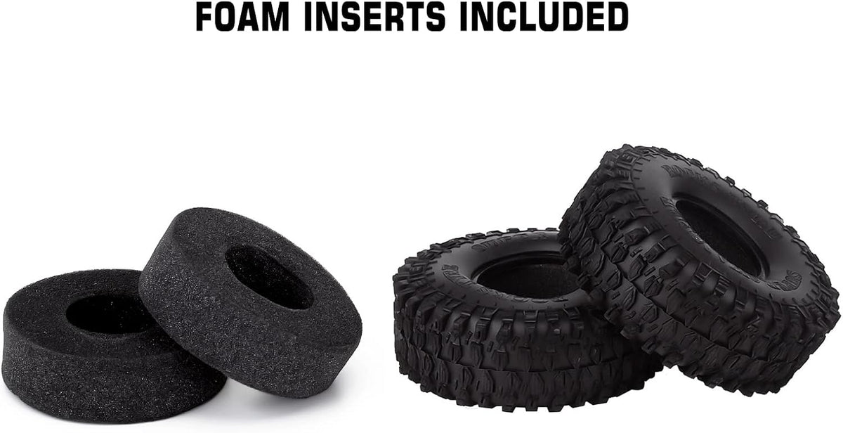 1.9 Crawler Tires 4.7 Inch Outer Diameter 4PCS D538