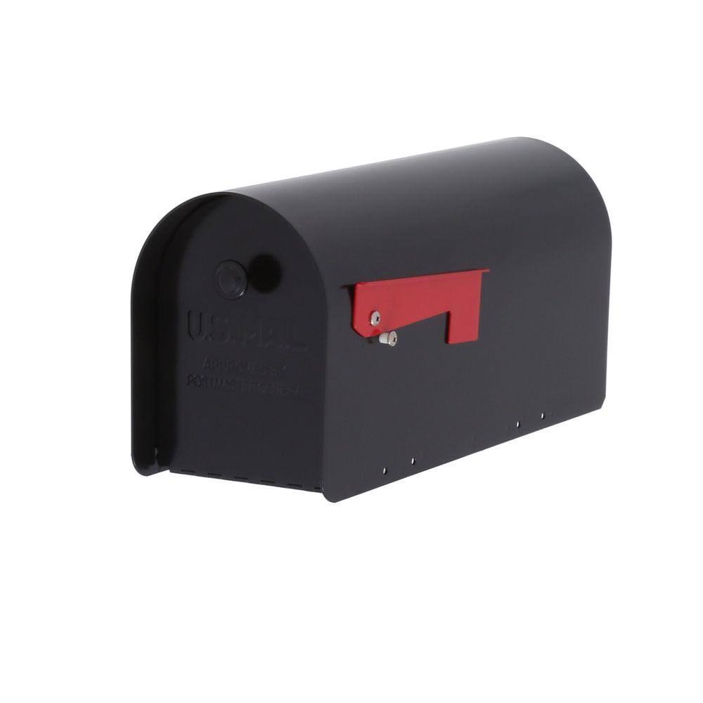 Black Tuff Body Mailbox X945