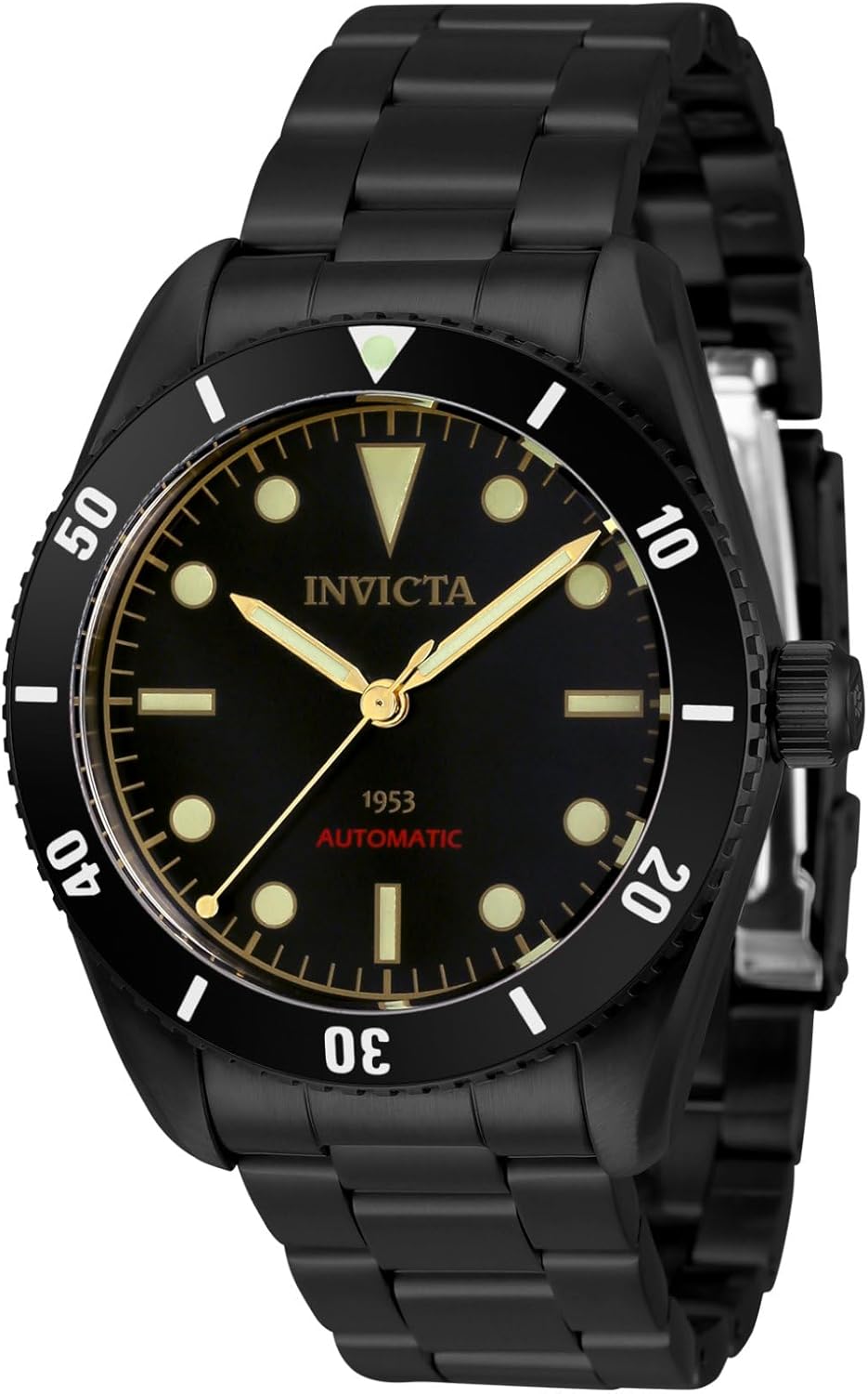 All Black Automatic Diver Watch Q72022