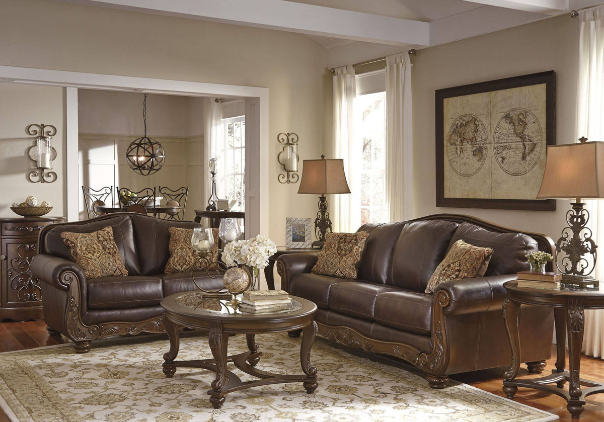 Dark Brown Accent Cabinet S891459