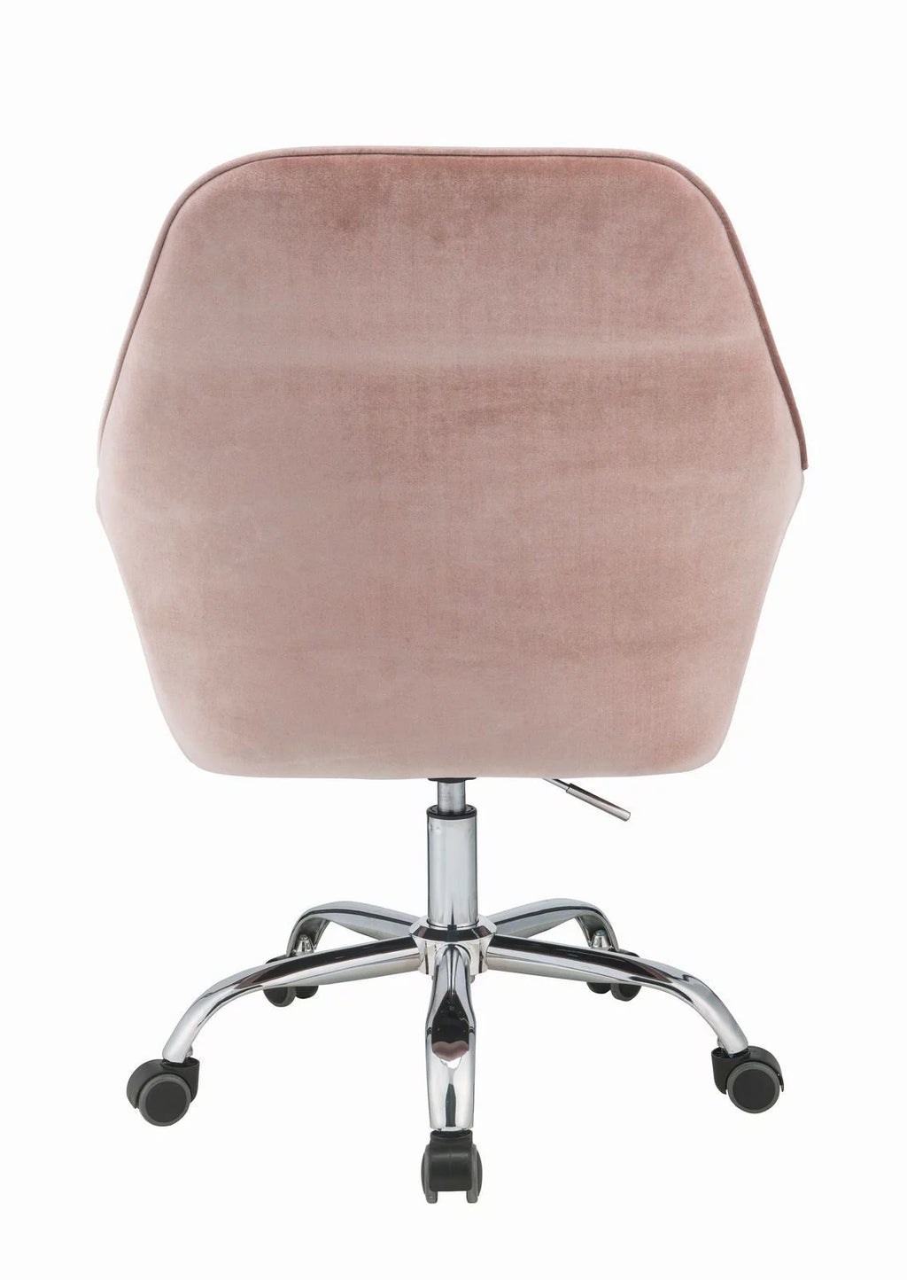 Pink Peach Velvet Office Chair D95227