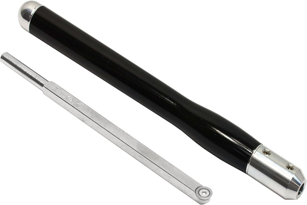 Mid Size Carbide Wood Hollowing Tool with 12" Solid Aluminum Interchangeable Handle H255170