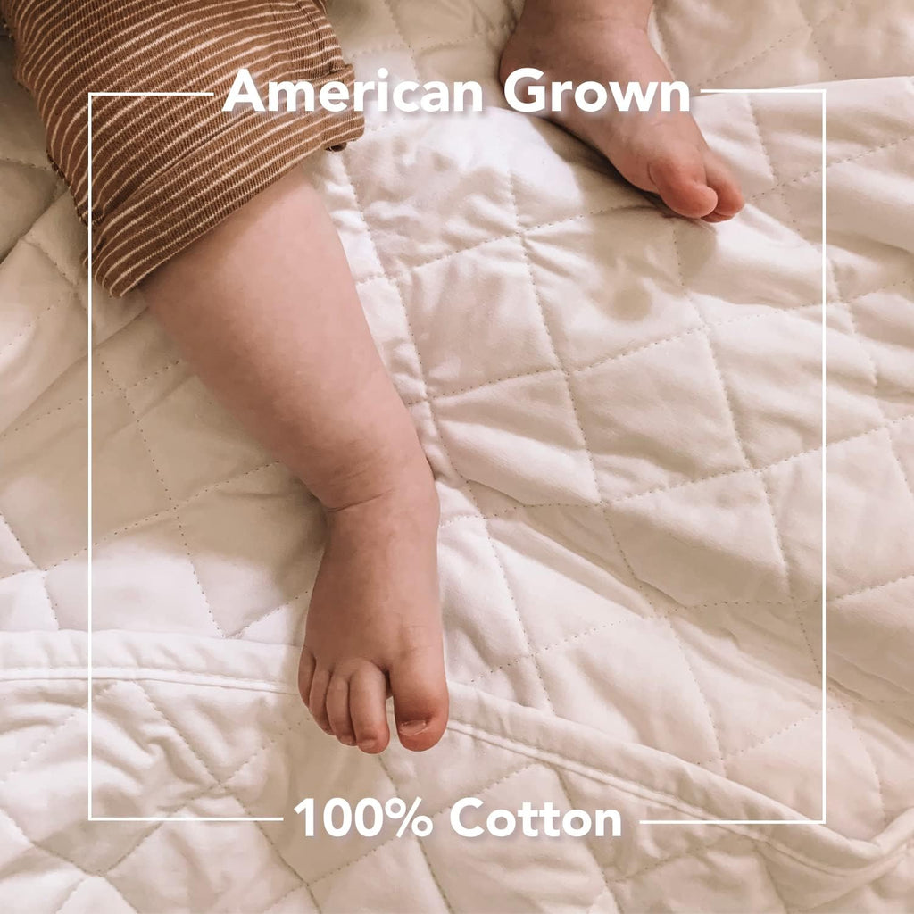 White 100% Cotton Full/Queen Quilt M462331