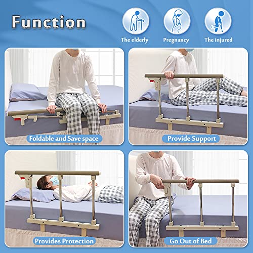 Collapsible Half Bedrails for Hospital Bed T493