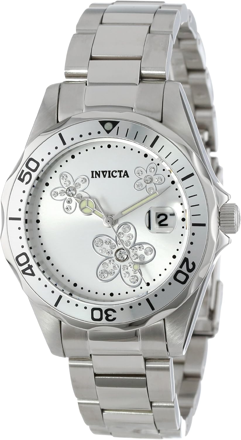 Silver Dial Stainless Steel Watch B75722